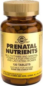 Solgar Prenatal Nutrients Tablets 