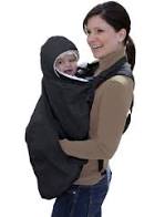 Ergobaby Carrier Winter Weather Cover In Black Natural Baby Shower